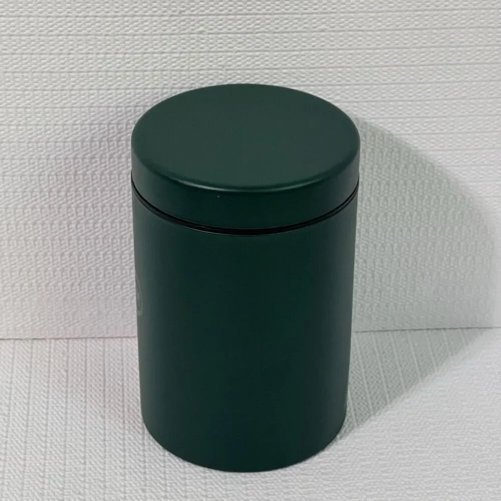 AG1 Athletic Greens Stainless Steel Canister 1TBSP Scoop Green Empty Container